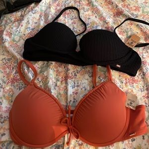 Pink large swim top